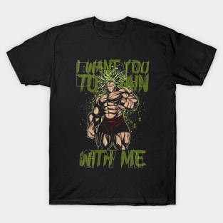 Broly workout shirt discount